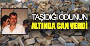 Taşıdığı odunun altında can verdi