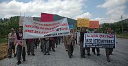 Tenekeli HES protestosu