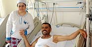 Tişört yerine ciğerini verdi