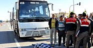 Tur midibüsünün çarptığı yaya öldü