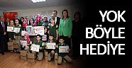 Türel’den öğrencilere 5 yıldızlı armağan