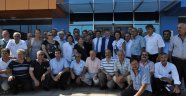Türel’e Antalyalı Muhtarlar’dan plaket