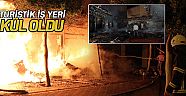 Turistik iş yeri kül oldu