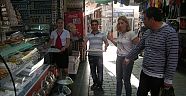 Turistlere lokum ikramı