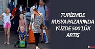 Turizmde Rusya pazarında yüzde 500’lük artış (Videolu)