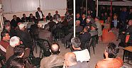 Tursun Kovanlıkta konuştu