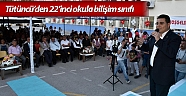 Tütüncü’den 22’inci okula bilişim sınıfı