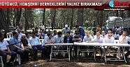 Tütüncü, hemşehri derneklerini yalnız bırakmadı
