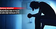 Ülkemizde son 10 yılda 25 bin kişi intihar etti 