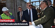 Vali Karaloğlu, Serik’te incelemelerde bulundu