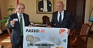 Vali Sebahattin Öztürk Passolig kartını aldı