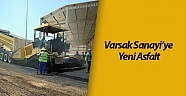 Varsak Sanayi’ye Yeni Asfalt