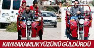 Engelli gençlerin yüzünü kaymakamlık güldürdü (Videolu)