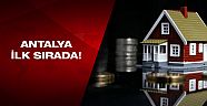 Yabancılara konut satışında Antalya ilk sırada
