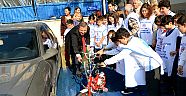 Yağmur suyu biriktirdiler