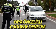 Yaya öncelikli caddede denetim