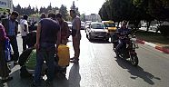 Yayaya çarptı