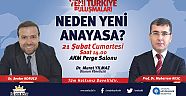 Yeni Türkiye Buluşmaları'nda Yeni Anayasa tartışılacak