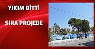 Yıkım bitti sıra projede