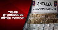 Yol kontrolünde kaçak sigara ele geçirildi!