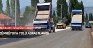 Zümrütova yolu asfaltlandı