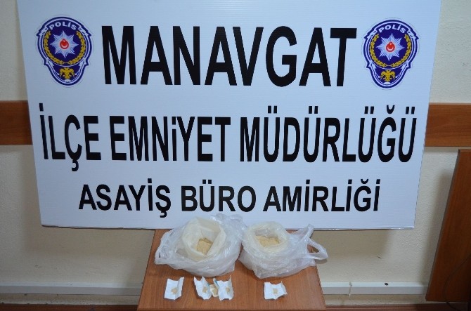 Takibe alınan araçta bir kilo uyuşturucu ele geçirildi