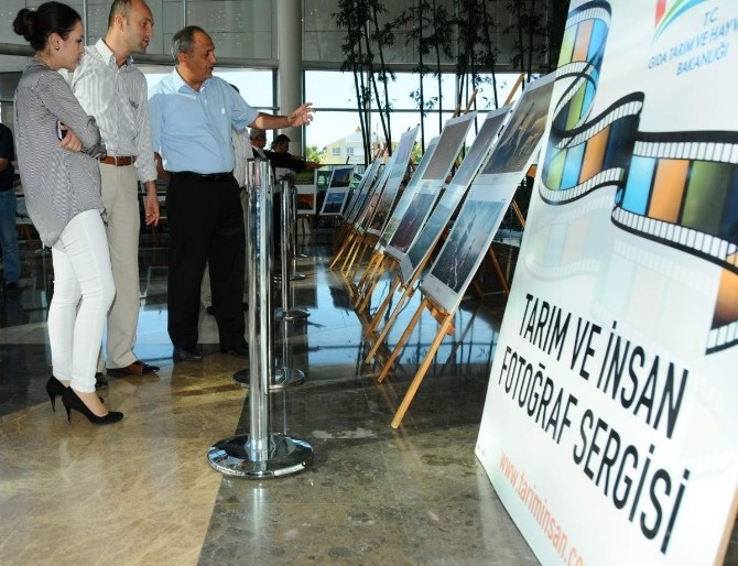 “Tarım ve insan” Temalı fotoğraf sergisi açıldı