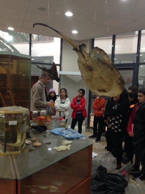 TEMA Kulübü üyesi öğrenciler Üniversitede