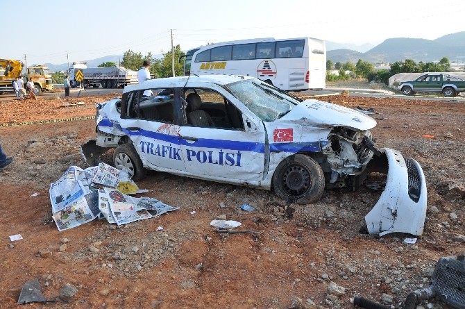 Tır dehşeti: 1 polis şehit, 1 polis yaralı
