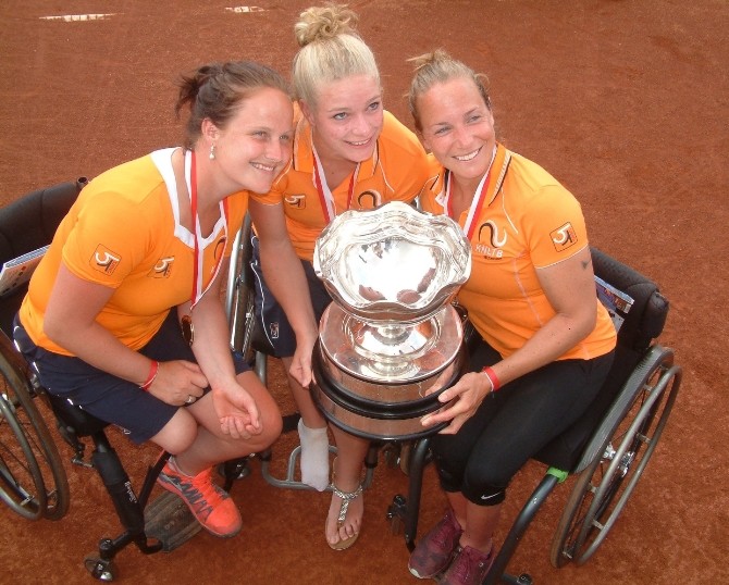 Ts Tenisinde Hollanda, 21’inci Kez Kupayı Kaldırdı