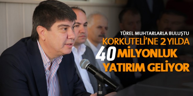 Türel, ''Kesilen payı söyleyenler, yapılan yatırımı neden söylemiyor''