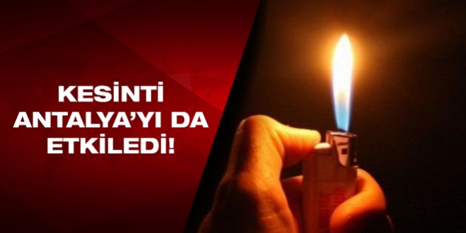Türkiye’de 40 ilde elektrik kesintisi yaşandı