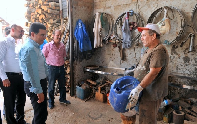 Tütüncü mahalle ziyaretlerine devam ediyor