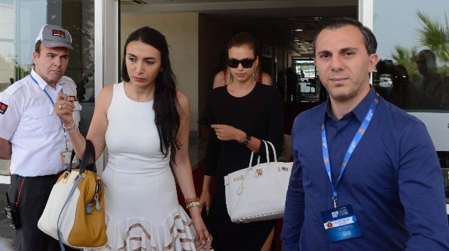 Ünlü Rus manken İrina Shayk Antalya'da