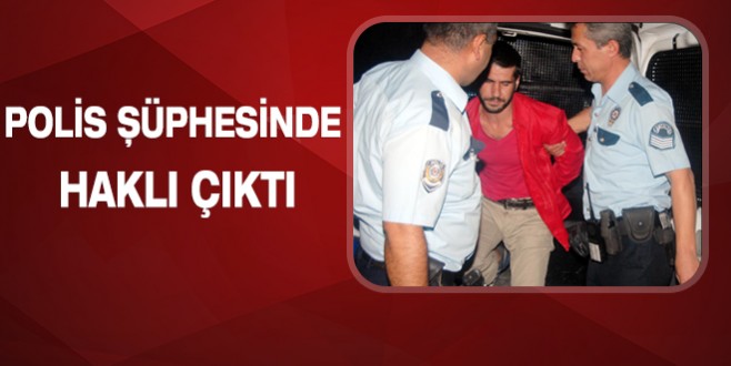 Uyuşturucuyla yakalandı