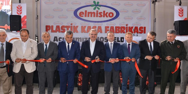 Vali Karaloğlu Elmalı’da fabrika açılışı yaptı