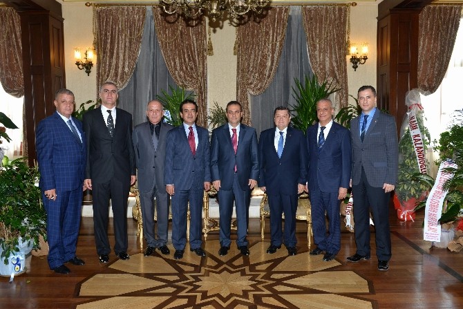 Vali Muammer Türker'e ATB'den ziyaret