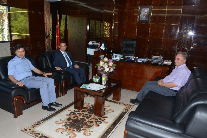 Vali Türker, Akdeniz Elektrik Dağıtım A.ş’ye ziyaret etti