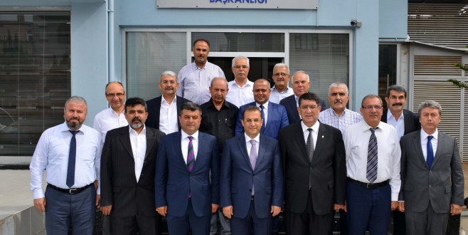 Vali Türker’den AESOB'a ziyaret