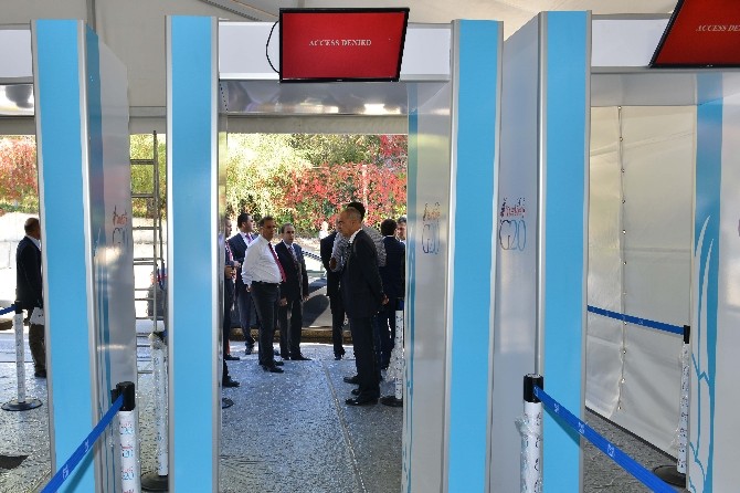 Vali Türker, G-20 güzergâhlarını inceledi