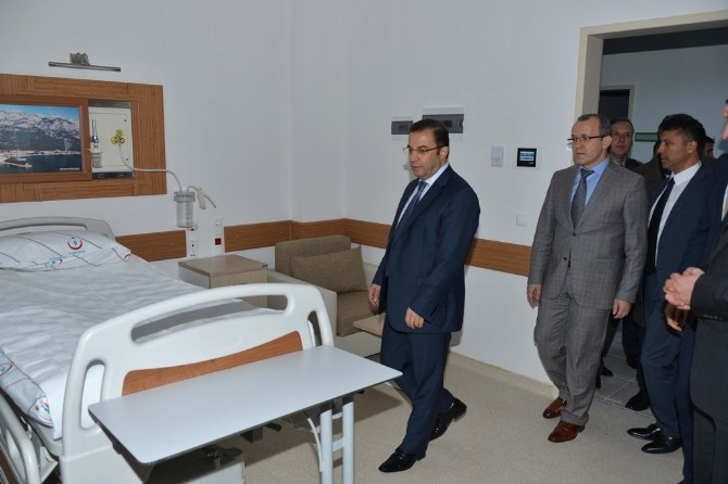 Vali Türker Kemer’i ziyaret ederek incelemelerde bulundu