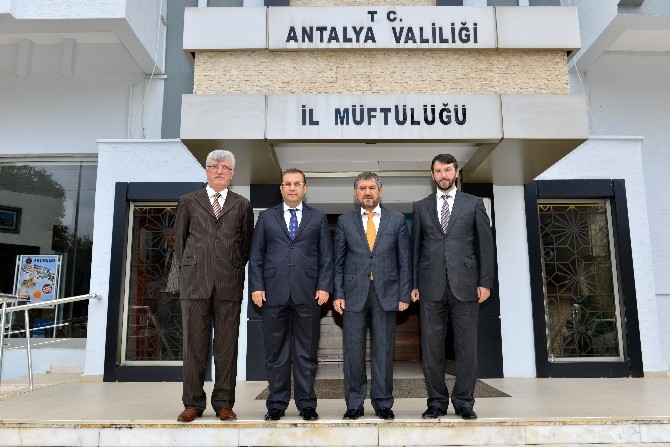 Vali Türker’den İl Müftülüğü Ve Karayollarına ziyaret