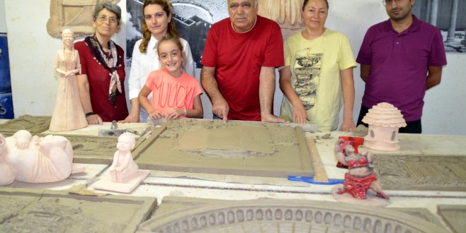 Valilik makamına seramik rötuşu