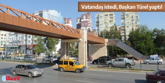 Vatandaş istedi Başkan Türel yaptı!