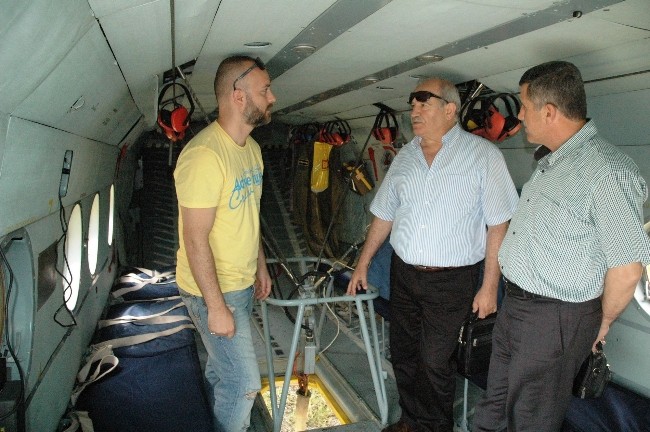 Yangın timi göreve hazır