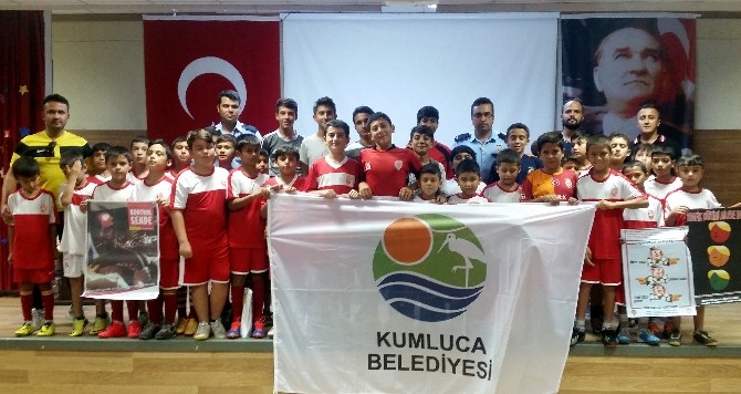 Yaz spor okulu öğrencilerine “Trafik” eğitimi