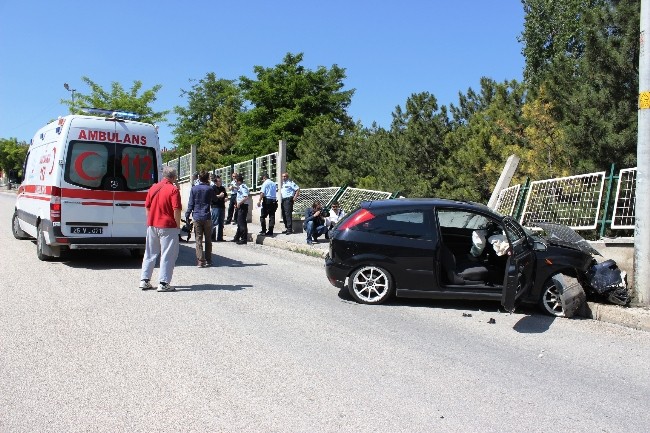 Yeni aldıkları otomobili doyasıya kullanmak nasip olmadı