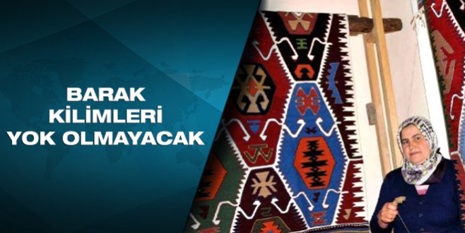Yöredeki kadınlar Barak Kilimi dokumayı öğreniyor