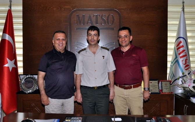 Yüzbaşı Aruk'tan MATSO’ya ziyaret